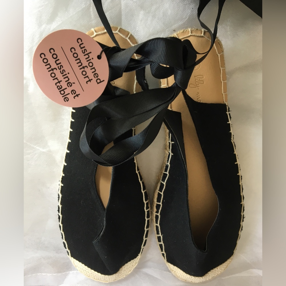 5/$20 2/$15 Lily Morgan Ribbon Sandals Cushioned Comfort